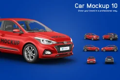 Car Mockup 10