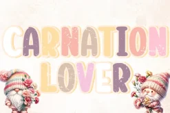 CARNATION LOVER - Handwriting