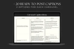 Carousels for Social Media Managers