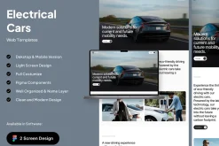 Carsova - Electric Car Landing Page