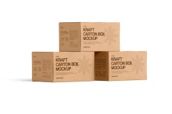 Carton Box Mockup