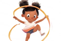 Cartoon children outdoors activities