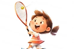 Cartoon children outdoors activities