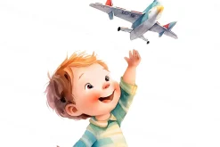 Cartoon children outdoors activities