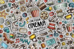 -80% Cartoon Doodle Clipart Bundle 2