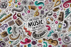 -80% Cartoon Doodle Clipart Bundle 2