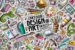 -80% Cartoon Doodle Clipart Bundle 2