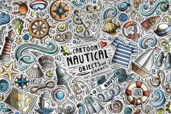 -80% Cartoon Doodle Clipart Bundle 2