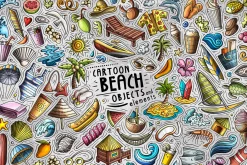 -80% Cartoon Doodle Clipart Bundle 2