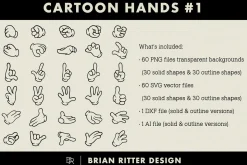 Cartoon Hands #1