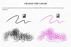 Cartoonist Brushes for Illustrator