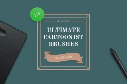 Cartoonist Brushes for Illustrator