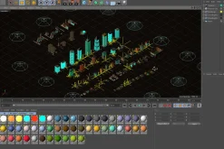 Cartoon Low Poly Night City Pack