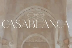 Casablanca - Sleek & Exotic Serif
