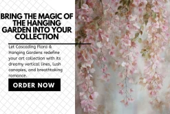30+ Cascading Flora Mural Wallpapers