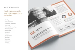 Case Study Brochure, MS Word, Canva