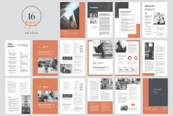 Case Study Brochure, MS Word, Canva