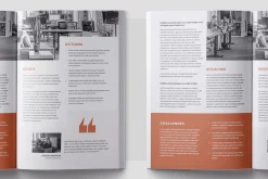 Case Study Brochure, MS Word, Canva