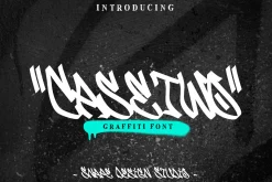 Casetwo - Graffiti Font