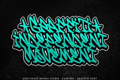 Casetwo - Graffiti Font