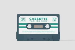 Cassete Mockup
