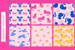 Cats | Clipart + patterns