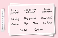 Cats | Clipart + patterns