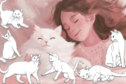 Cats Procreate Photoshop brushes