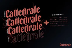 Cattedrale | Gothic Blackletter