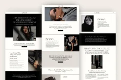 CAVIAR | Wix Website Template