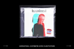 CD Case Mockup Template Bundle Disc