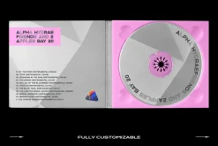 CD Case Mockup Template Bundle Disc