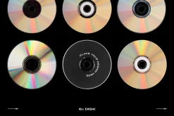 CD Case Mockup Template Bundle Disc