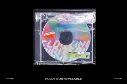 CD Case Mockup Template Bundle Disc
