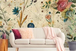 Celestial Botanicals Seamless Patter
