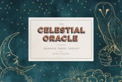 Celestial Oracle: Tarot Clipart SVGs