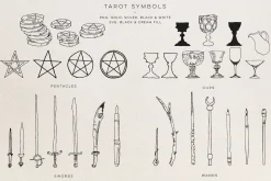 Celestial Oracle: Tarot Clipart SVGs