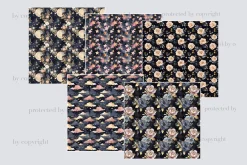Celestial Star Digital Paper