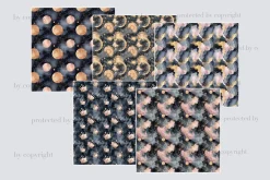 Celestial Star Digital Paper