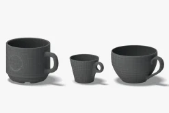18 Ceramic Mugs 3D Model