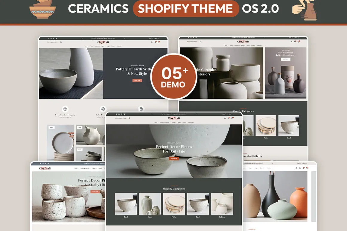 Ceramics Responsive Shopify Theme