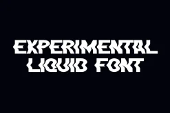 Chagond - Experimental Font