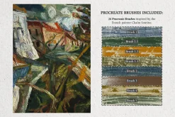 Chaim Soutine Procreate Kit