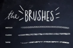 Chalk Dust - Photoshop Lettering Kit