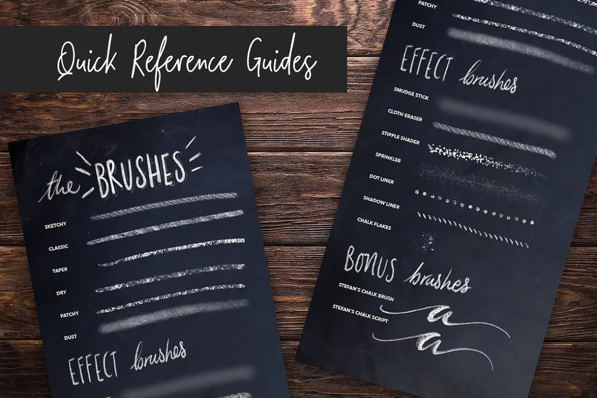 Chalk Dust - Photoshop Lettering Kit