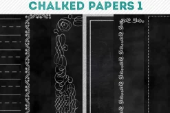 Chalked Paper Textures 1