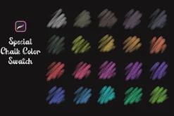 Chalk Procreate Brushes
