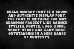Chalk Snoboy Font