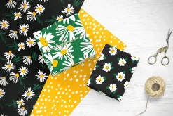 Chamomile. 10 seamless patterns