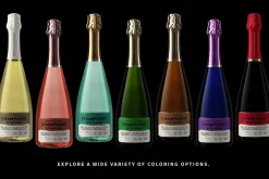 Champagne Bottle Mockup V2